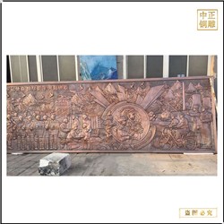 中國(guó)夢(mèng)銅浮雕壁畫(huà)