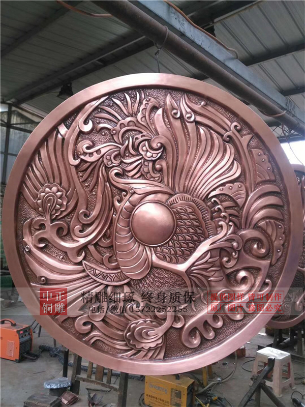 銅浮雕中的紅銅黃銅鍛銅浮雕都是什么(圖3) 1-21042Q34423a2.jpg