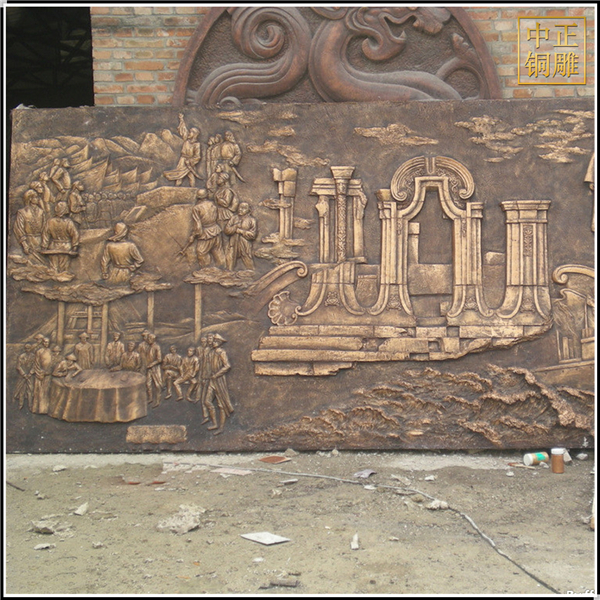 銅浮雕廠家?guī)懔私飧〉竦窨痰奶攸c(diǎn)(圖2) 1-21051G5055Y53.jpg