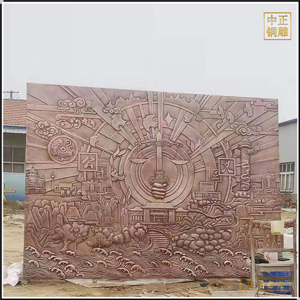 廉政文化主題銅浮雕文化墻(圖3) 1-21091ZZ122347.jpg